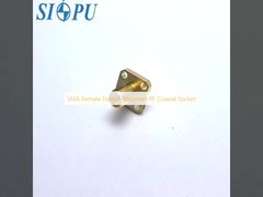 SMA Female Flange-Mounted RF Coaxial Socket