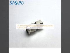 TNC Male RF Coaxial Connector for Mating with RG 142B/U Cable