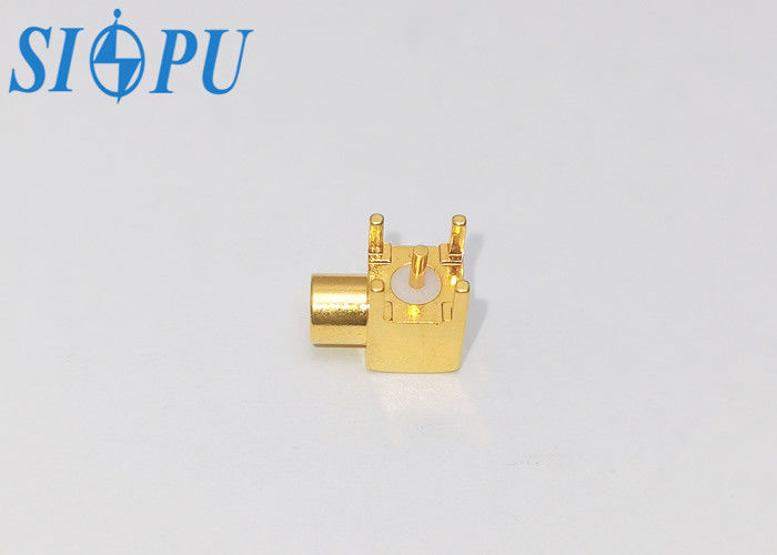 MCX Женский коаксиальный соединитель RF ¢ PCB Mount, четырехногий тип