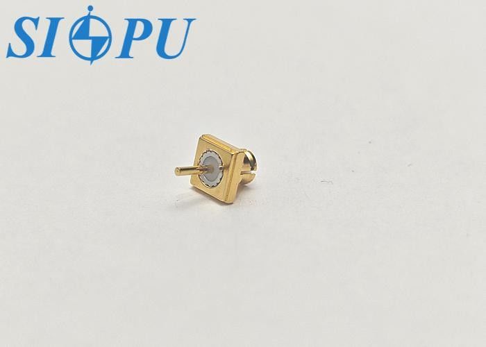SMP Conector coaxial de RF femenino tipo de microstrip, soldadura de PCB