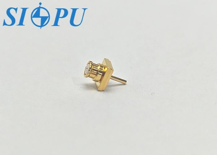 SMP Conector coaxial de RF femenino tipo de microstrip, soldadura de PCB