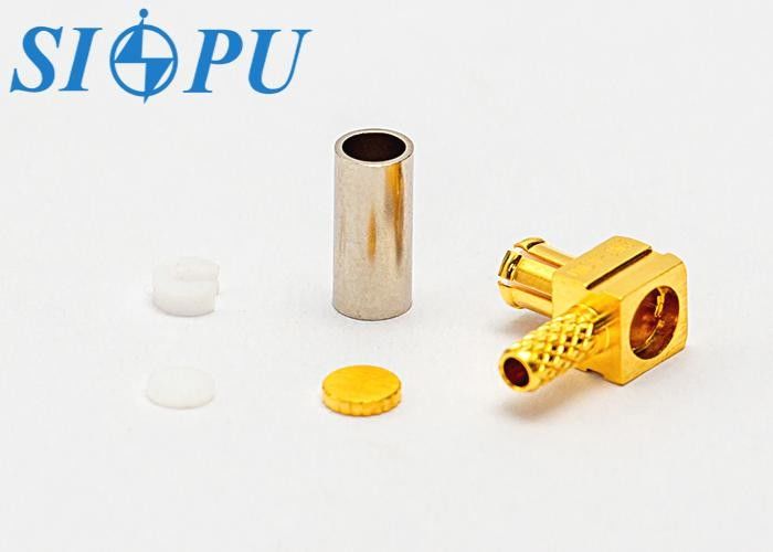 Đầu nối đồng trục RF ở góc phải-Loại hàn cho cáp RG316/U
