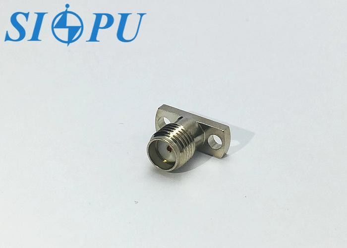 SMA Female RF Coaxial Connector – Microstrip Type, Flange Mounted
