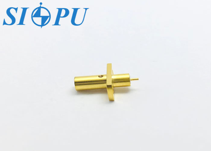SMP Mannelijke RF-coaxiale connector ️ beperkte afsluiting, microstriptype, met flens