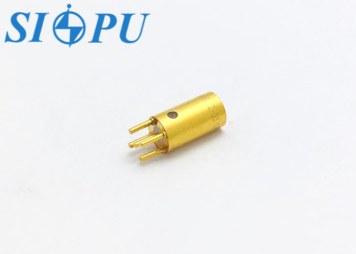 SMP Conector coaxial RF de agujero de luz masculino ¢ Tipo de soldadura de PCB