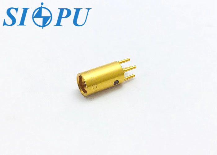 SMP Männliche Leuchtloch-RF-Koaxialverbindung PCB-Schweißart