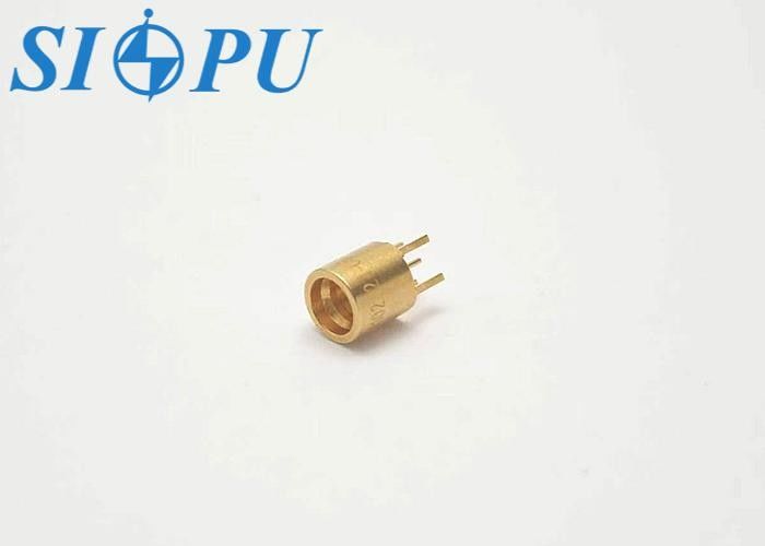 SMP Conector coaxial de RF de retención limitada masculina tipo de soldadura de PCB