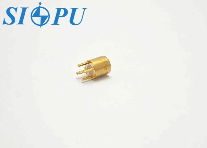 SMP Conector coaxial de RF de retención limitada masculina tipo de soldadura de PCB