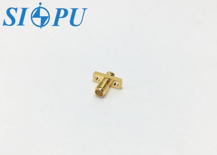 Weiblicher Flanschmontage SSMA-HF-Anschluss für 2# Halbstarres / Halbflexibles Kabel
