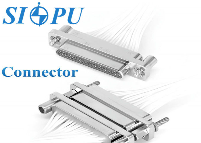 Conector de enchufe micro rectangular de 9 núcleos de la serie J30J – Tipo de cable de crimpado por tornillo