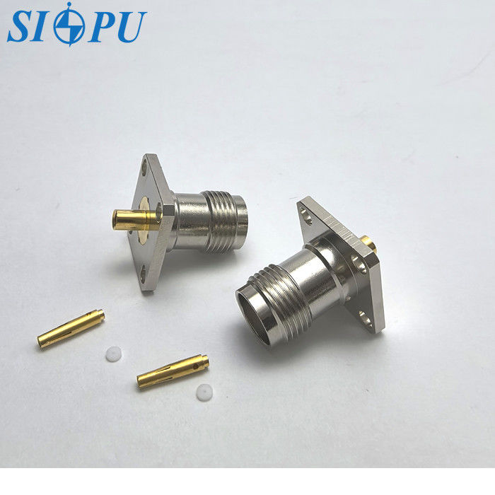 Weibliche Flansche RF-Koaxial-TNC-Anschluss für 2# Halbstarres / Halbflexibles Kabel