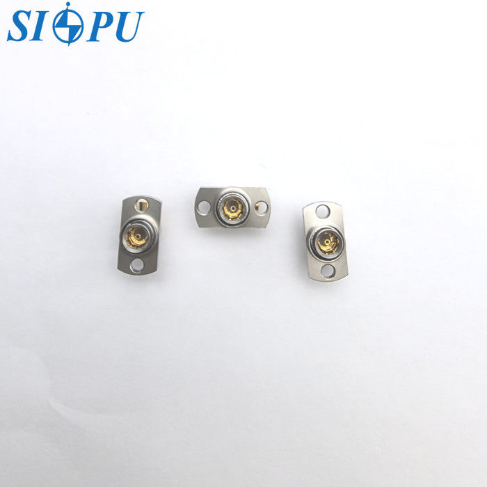 SBMA Female Right-Angle RF Coaxial Connector – Flange Mount, Compatible with 2# Semi-Flexible or Semi-Rigid Cable