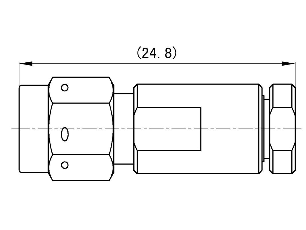 2.92mm Connecteur coaxial RF mâle