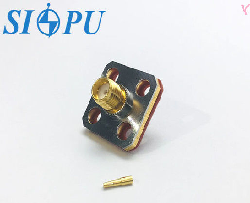 SMA-K zelfvergrendelende RF coaxiale stopcontact ¢ axiale aansluiting, compatibel met CXN3506-kabel