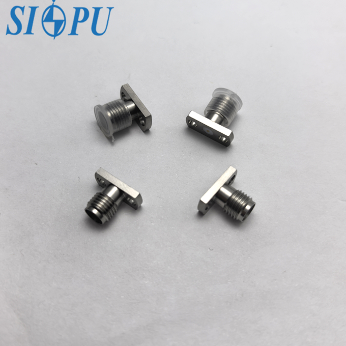 Connector – Flange Mount Receptacle SMA Female RF Coaxial